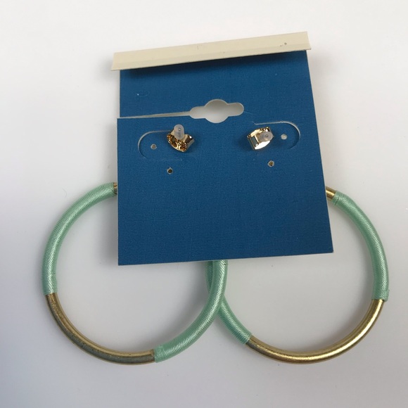 Lucky Brand Wrapped Hoops BRAND NEW - Picture 2 of 5